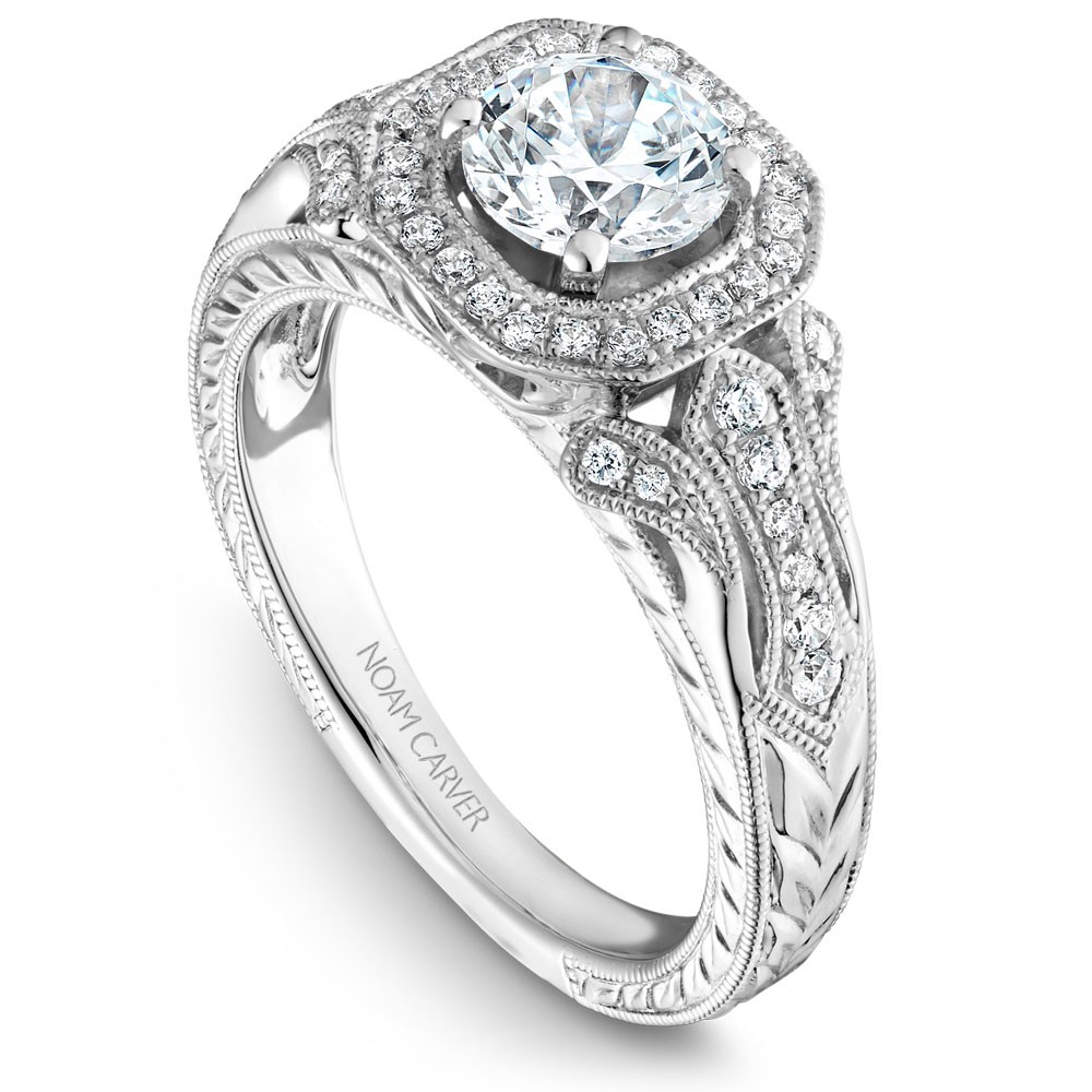 Noam Carver Semi Mount Engagement Ring