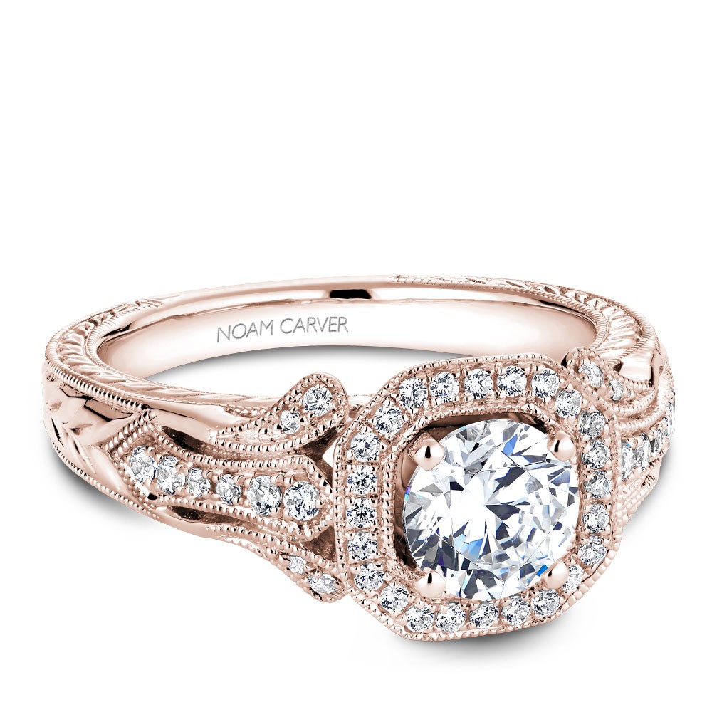 Noam Carver Semi Mount Engagement Ring