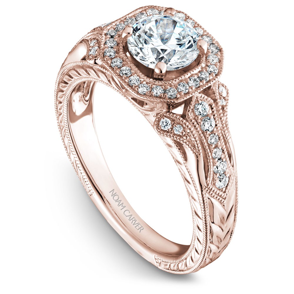 Noam Carver Semi Mount Engagement Ring