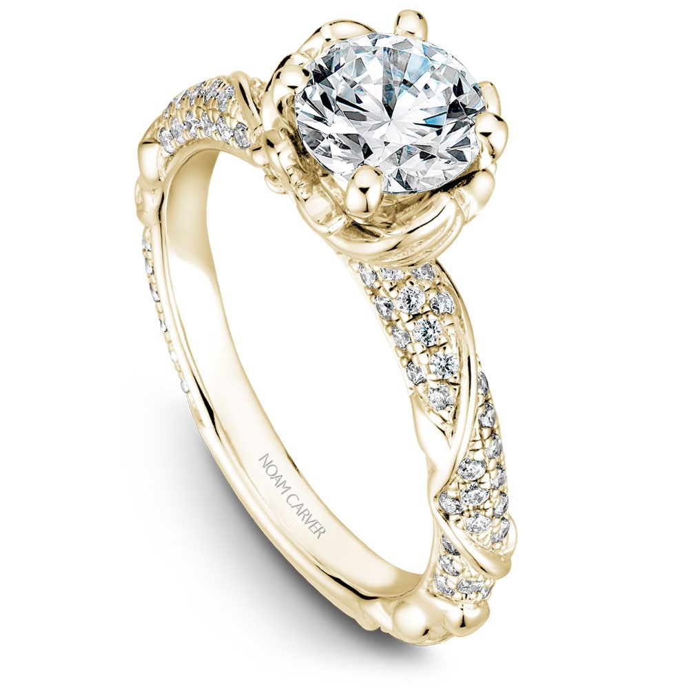 Noam Carver Semi Mount Engagement Ring