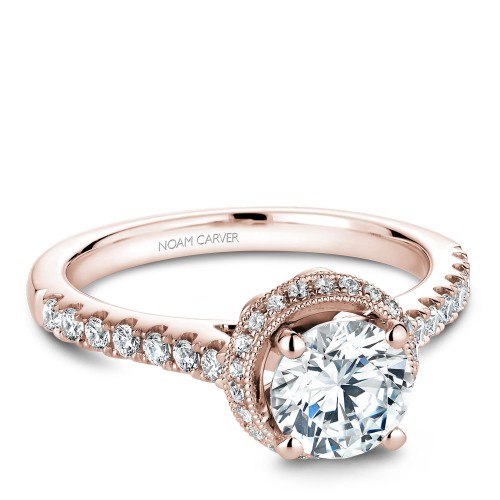 Noam Carver Semi Mount Engagement Ring