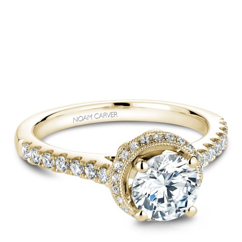 Noam Carver Semi Mount Engagement Ring