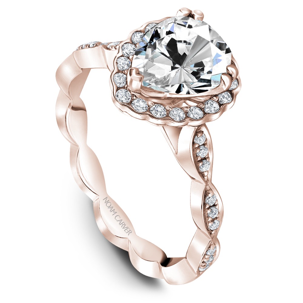 Noam Carver Semi Mount Engagement Ring