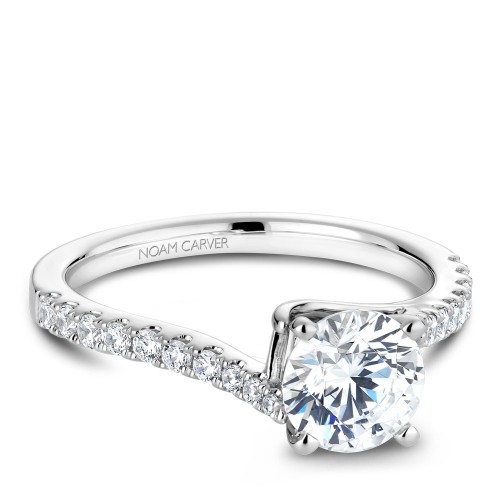 Noam Carver Semi Mount Engagement Ring