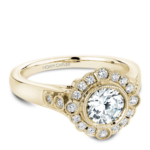 Noam Carver Semi Mount Engagement Ring