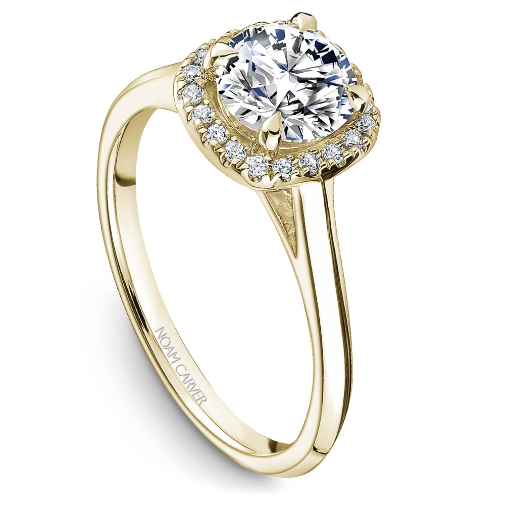 Noam Carver Semi Mount Engagement Ring