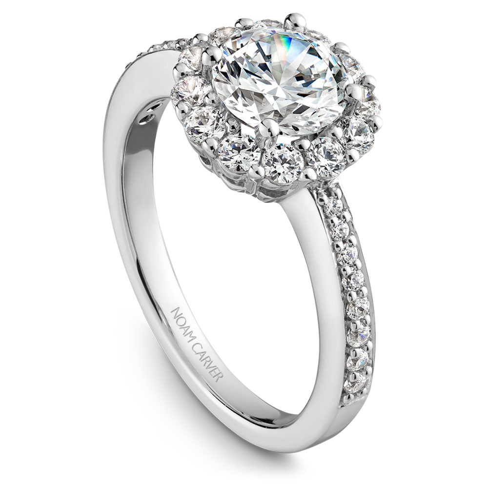 Noam Carver Semi Mount Engagement Ring