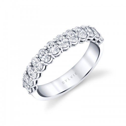 Oval Shaped Wedding Ring - 1.50 CT