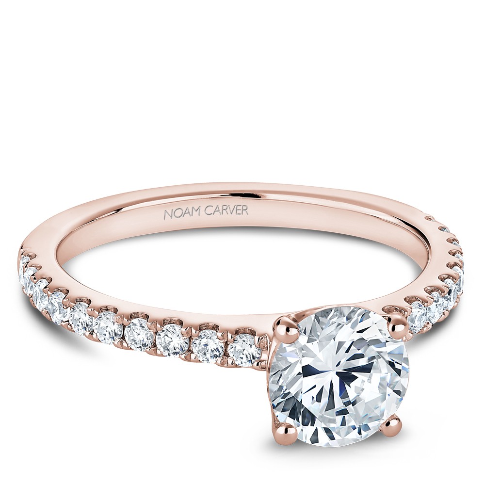 Noam Carver Semi Mount Engagement Ring