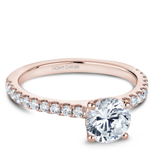 Noam Carver Semi Mount Engagement Ring