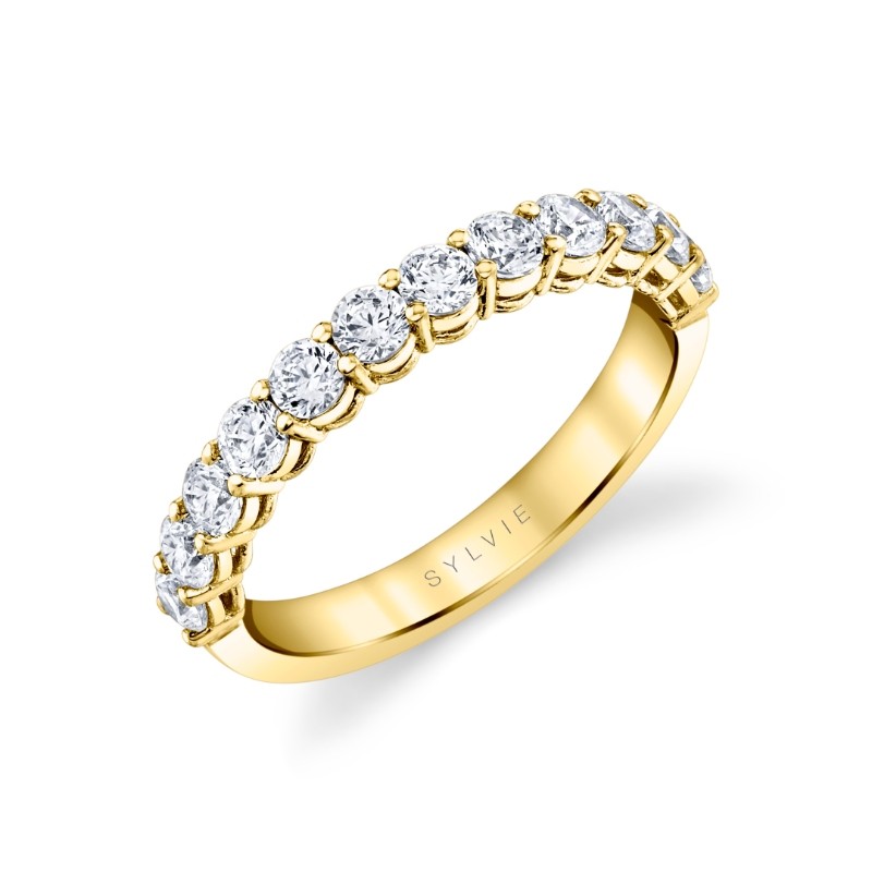 Round Shaped Wedding Ring- 0.85 CT