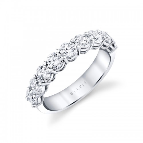 Round Shaped Wedding Ring - 1.35 CT