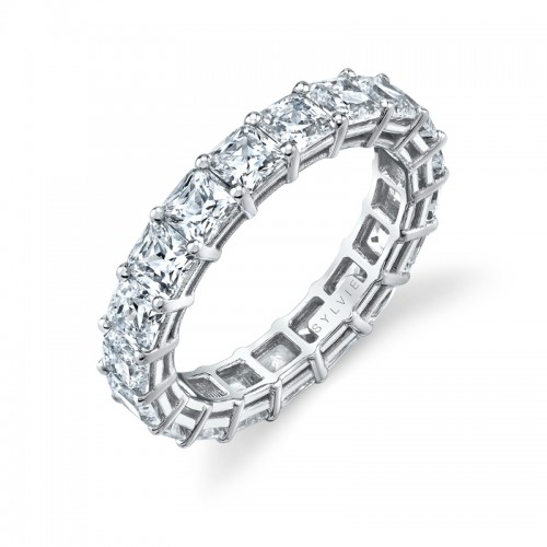 Asscher Cut Diamond Eternity Band