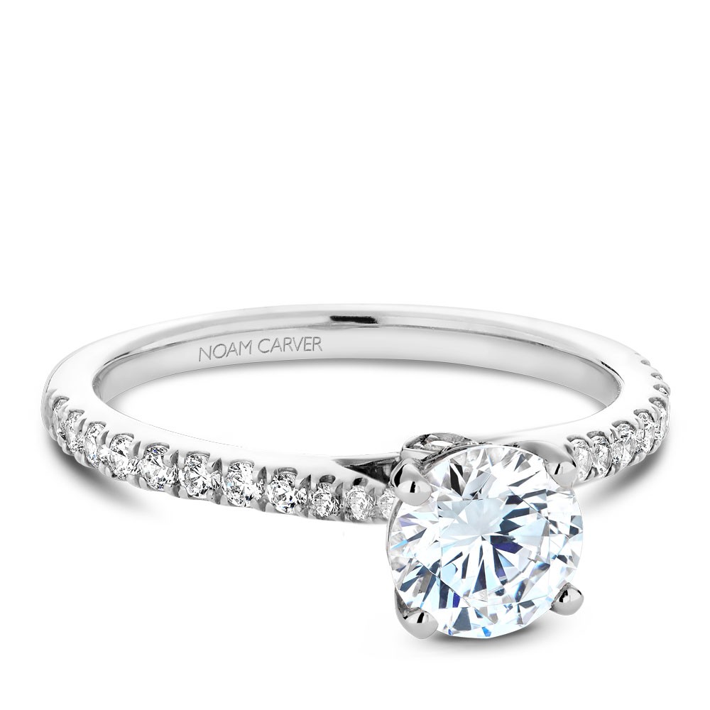 Noam Carver Semi Mount Engagement Ring