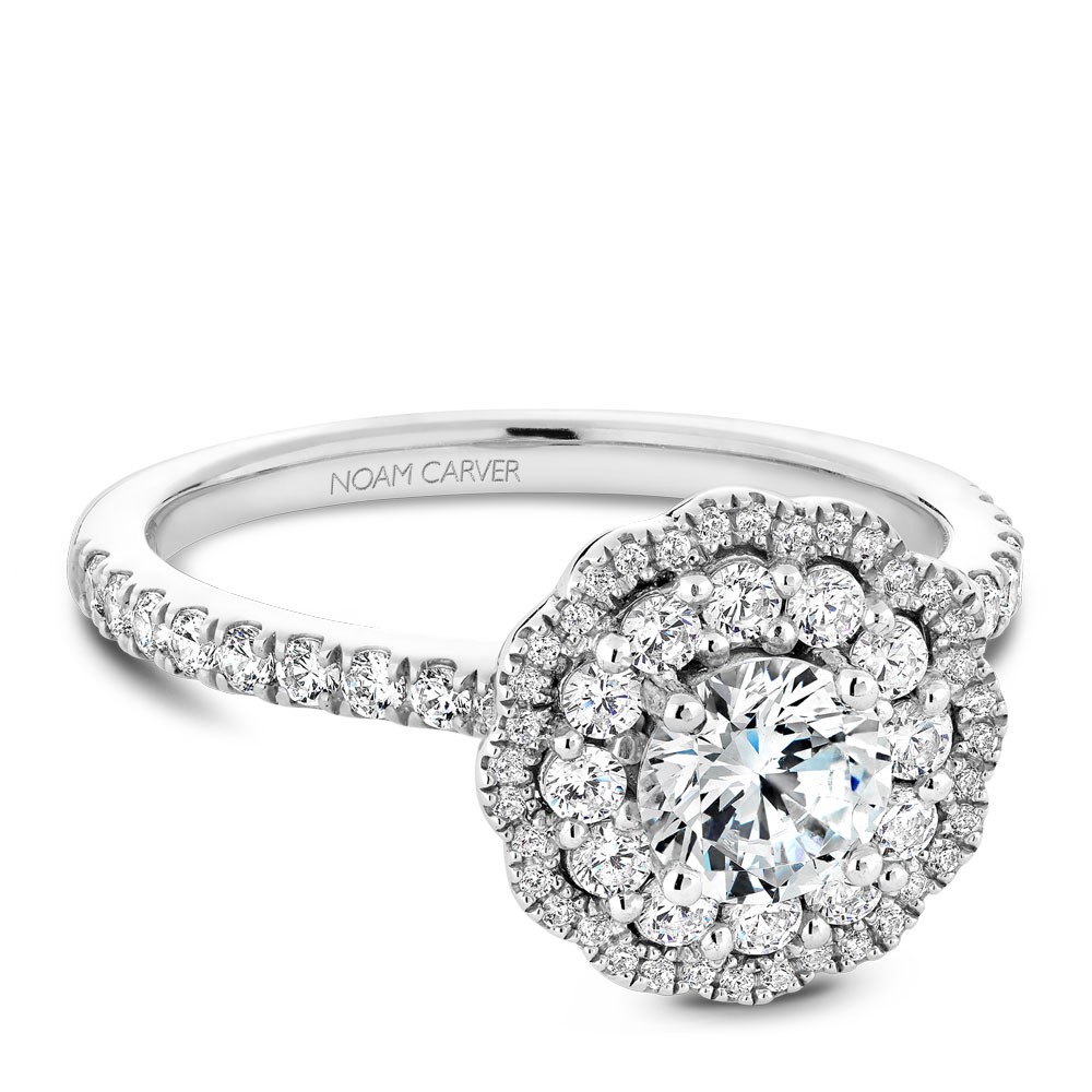 Noam Carver Semi Mount Engagement Ring