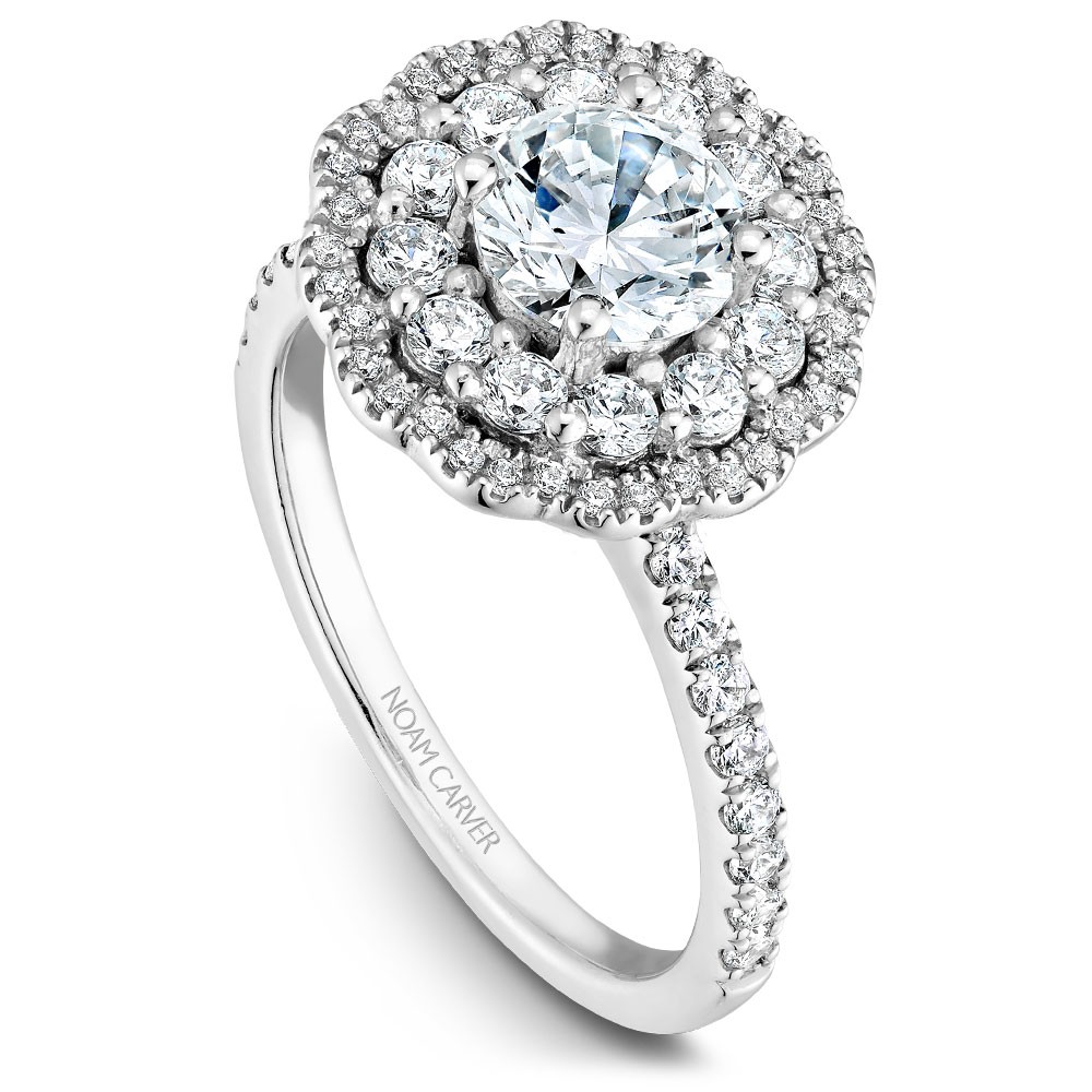 Noam Carver Semi Mount Engagement Ring