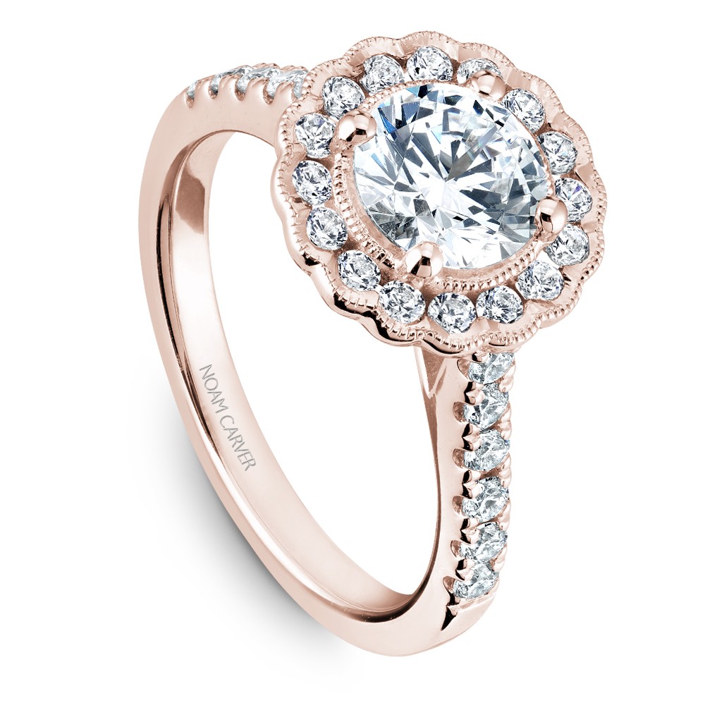 Noam Carver Semi Mount Engagement Ring