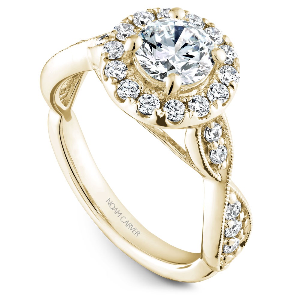 Noam Carver Semi Mount Engagement Ring