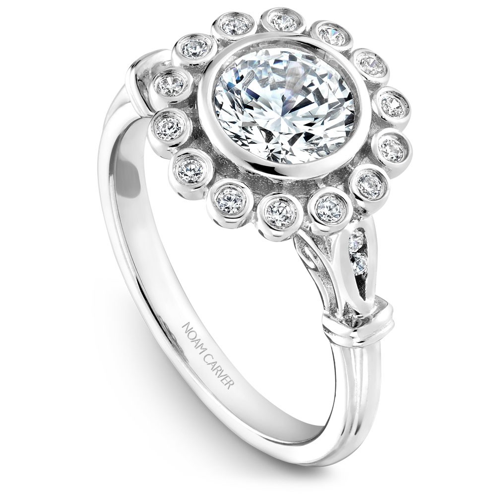 Noam Carver Semi Mount Engagement Ring