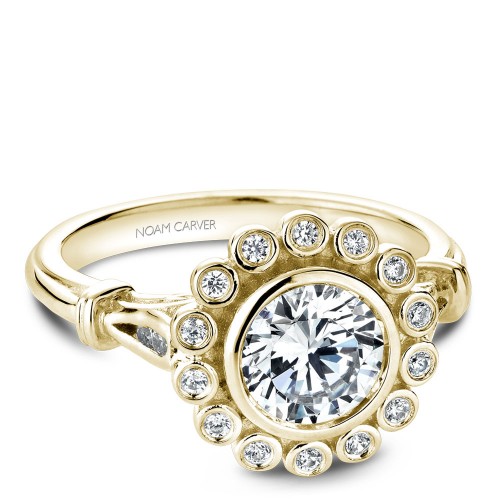Noam Carver Semi Mount Engagement Ring