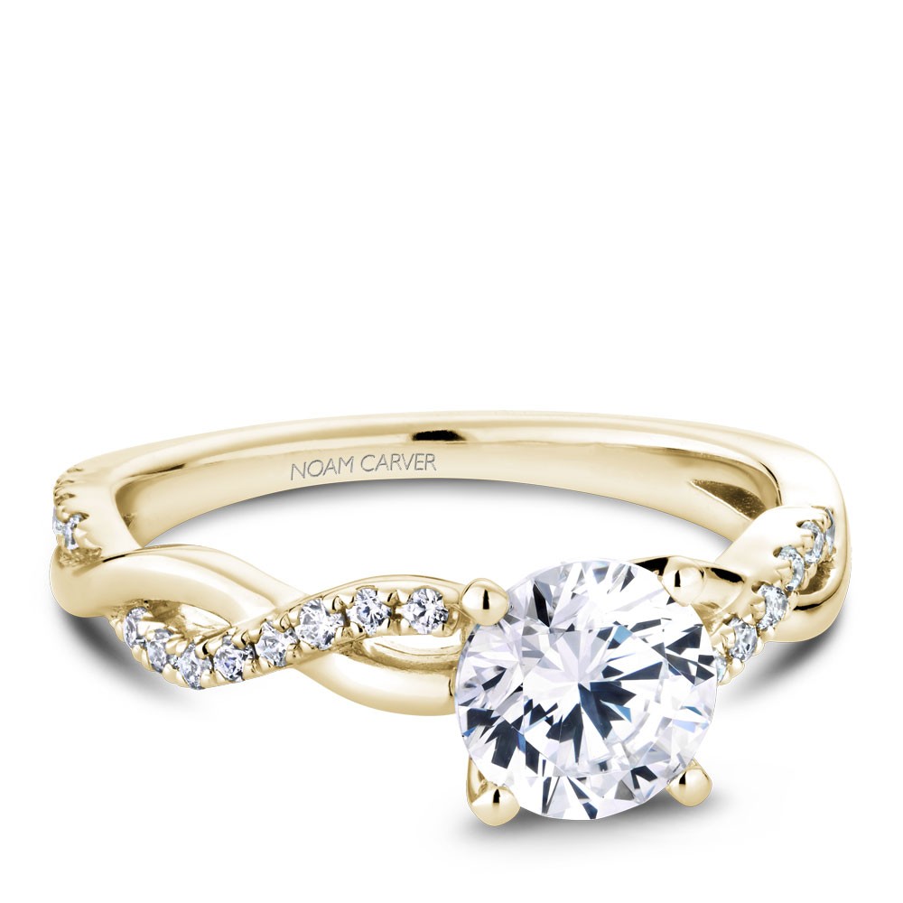 Noam Carver Semi Mount Engagement Ring