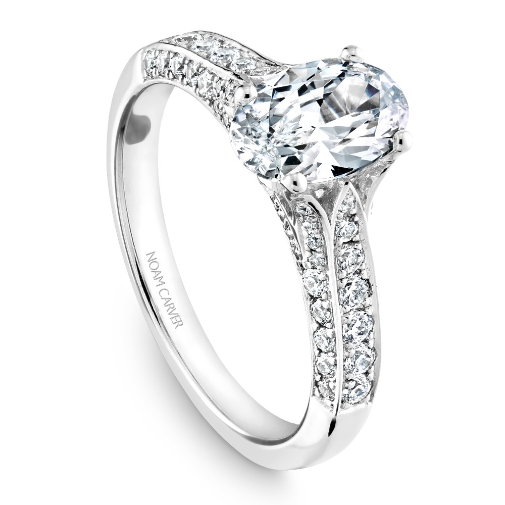 Noam Carver Semi Mount Engagement Ring