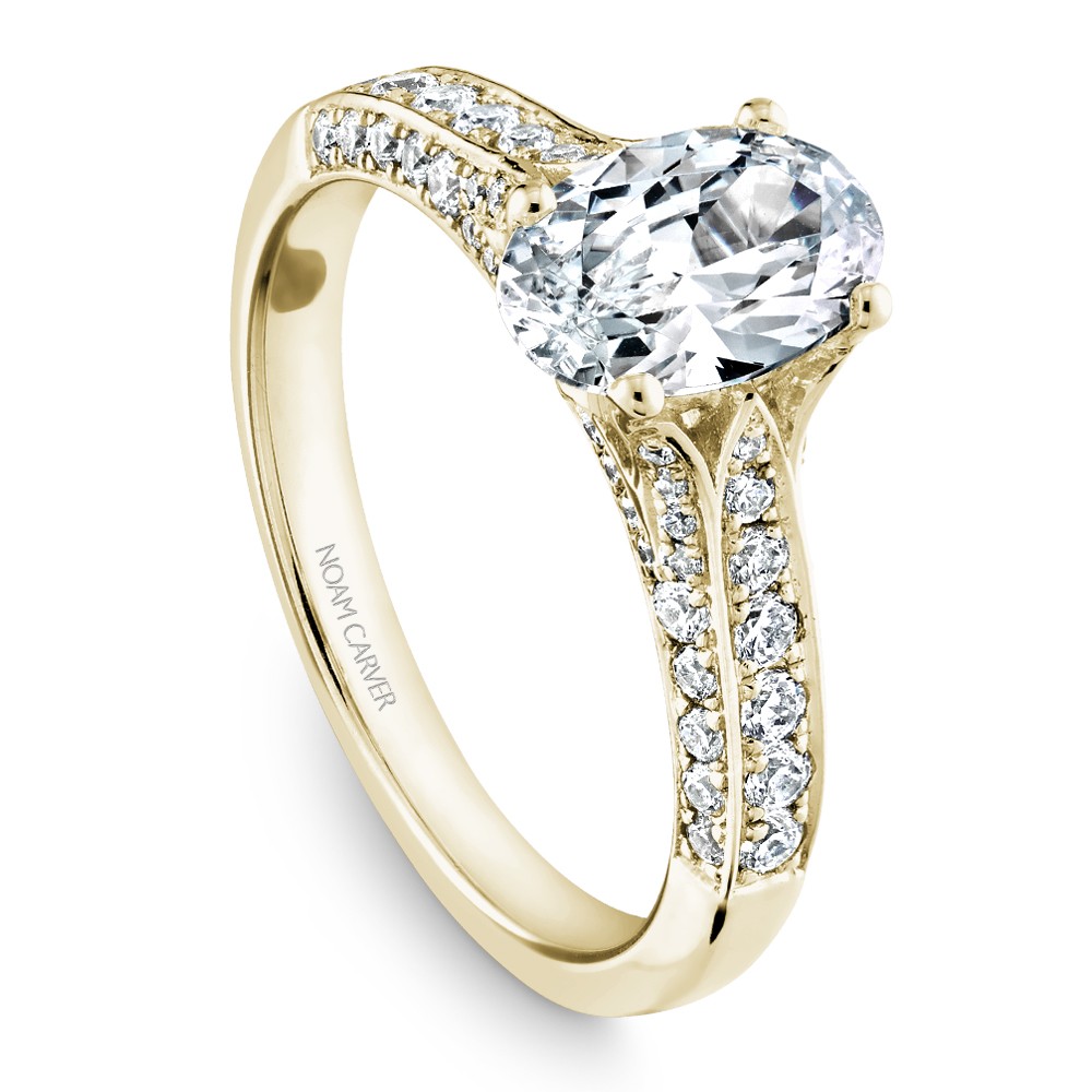 Noam Carver Semi Mount Engagement Ring