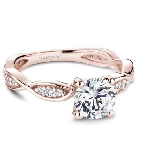 Noam Carver Semi Mount Engagement Ring