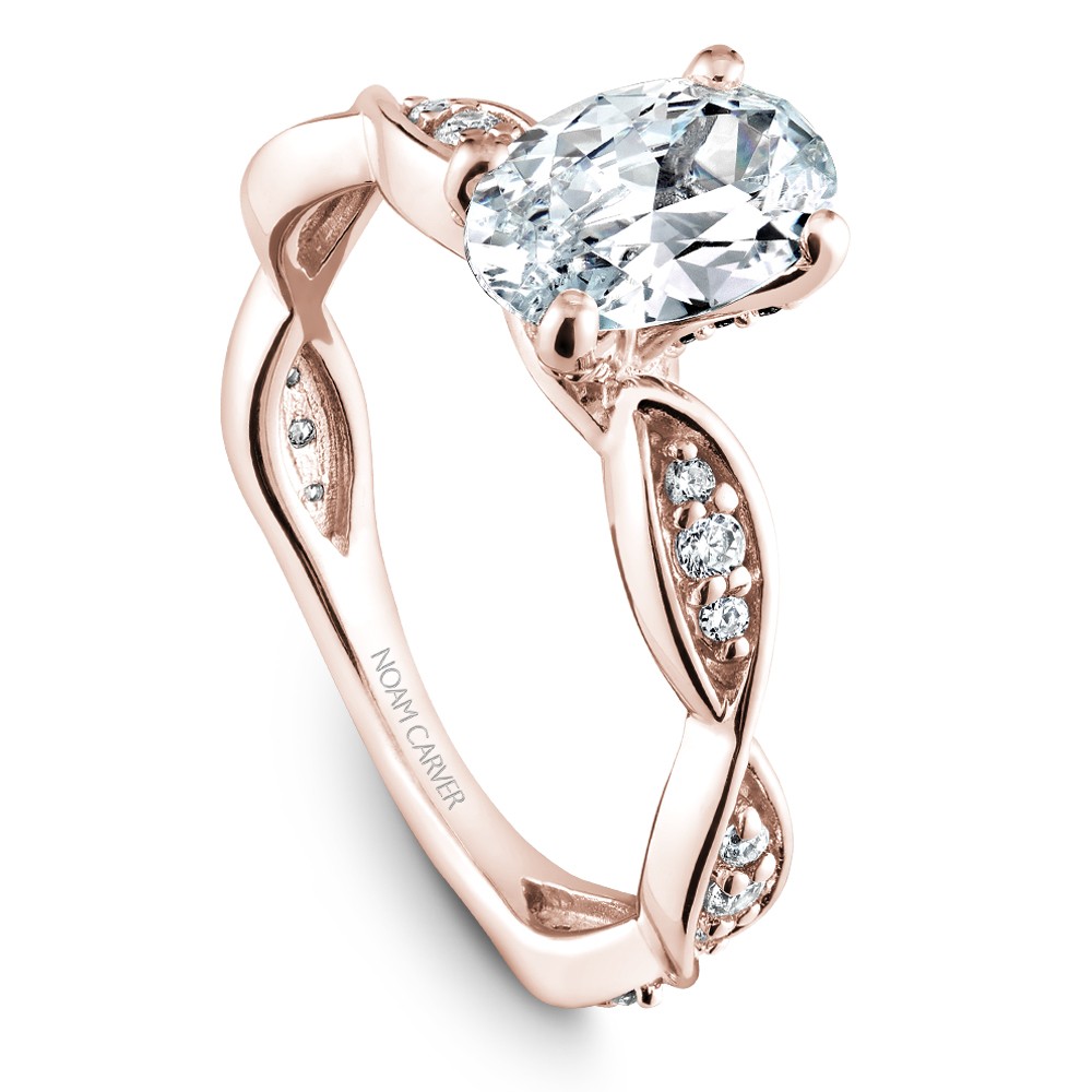 Noam Carver Semi Mount Engagement Ring