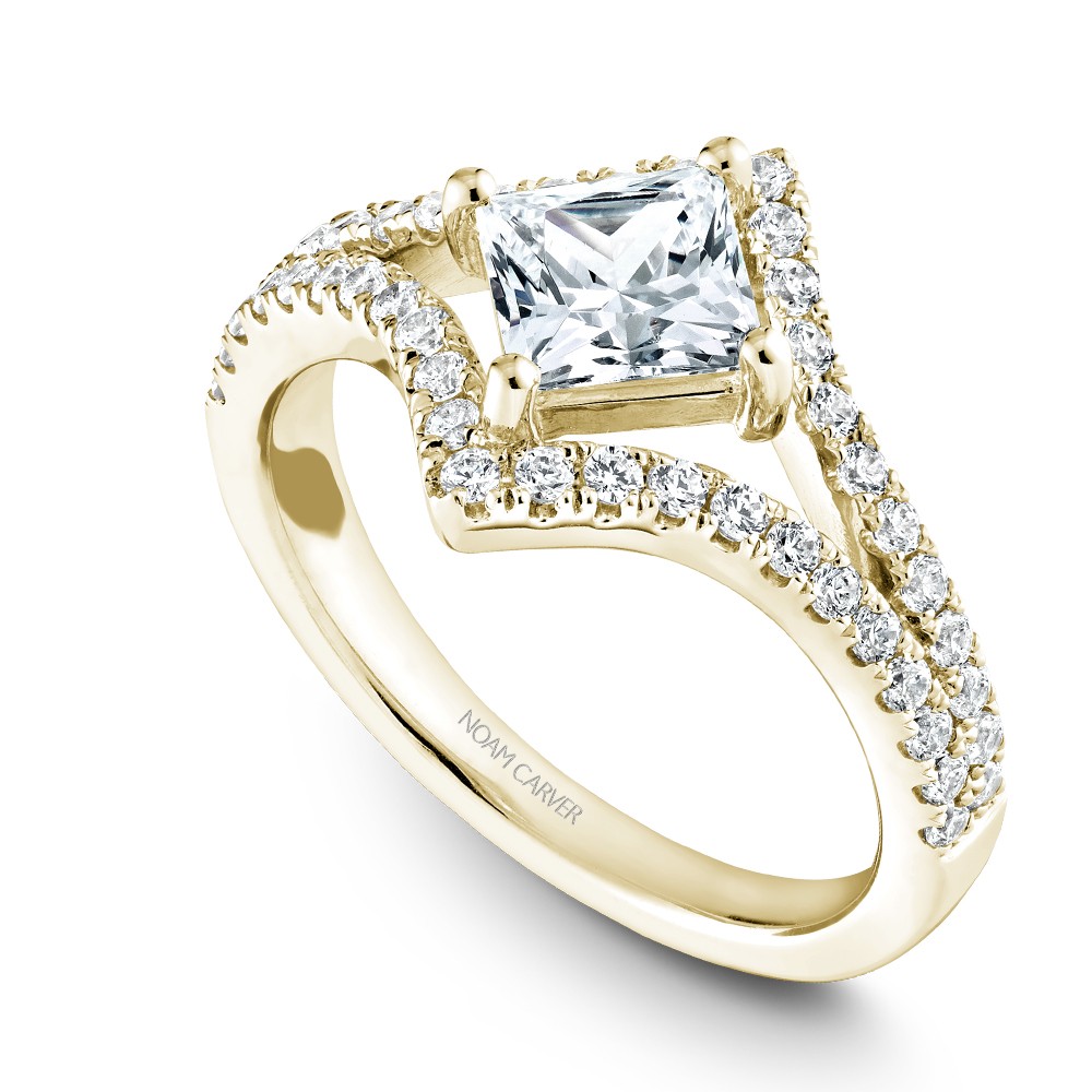 Noam Carver Semi Mount Engagement Ring