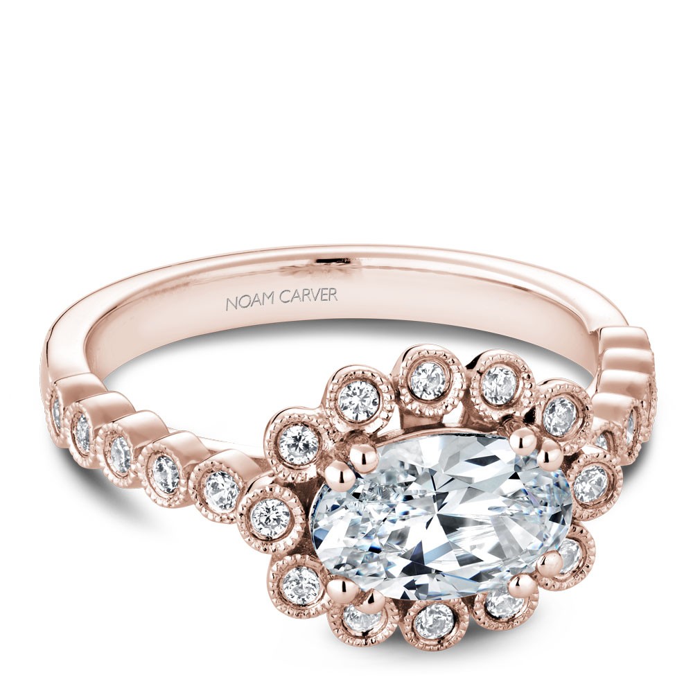 Noam Carver Semi Mount Engagement Ring