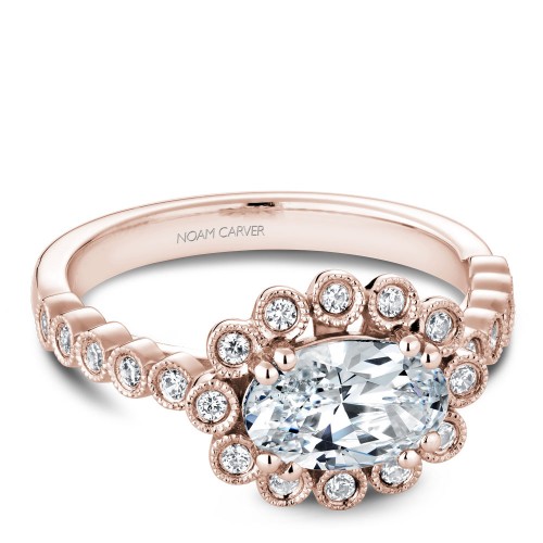Noam Carver Semi Mount Engagement Ring