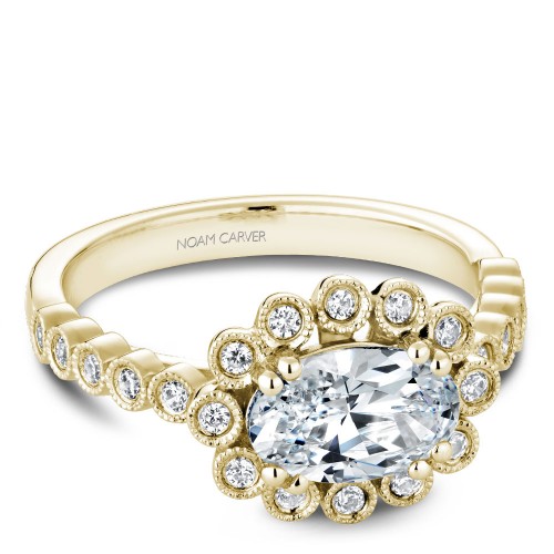 Noam Carver Semi Mount Engagement Ring