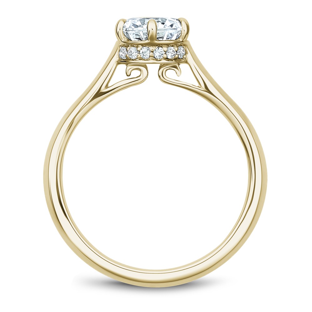 Noam Carver Semi Mount Engagement Ring