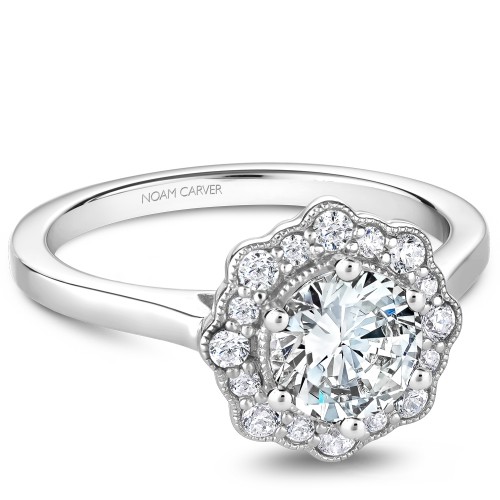 Noam Carver Semi Mount Engagement Ring
