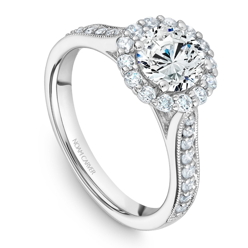 Noam Carver Semi Mount Engagement Ring