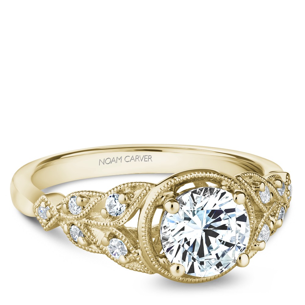 Noam Carver Semi Mount Engagement Ring