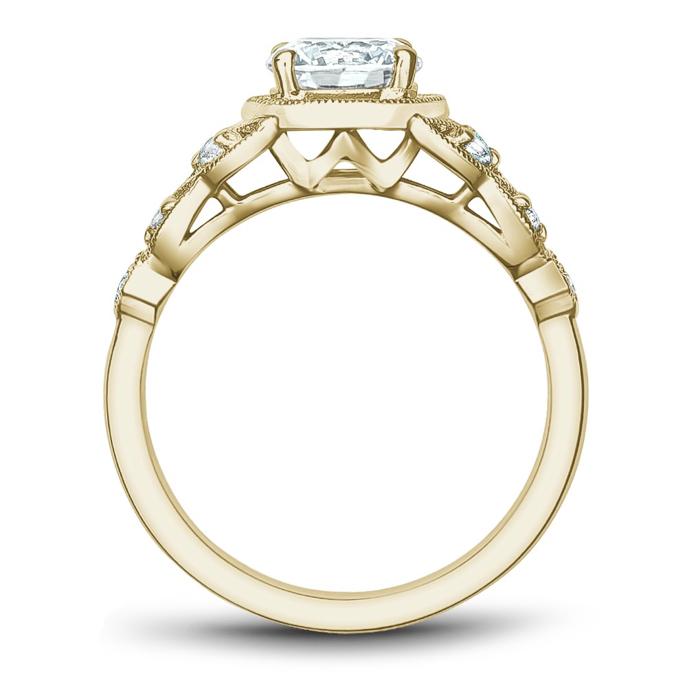 Noam Carver Semi Mount Engagement Ring