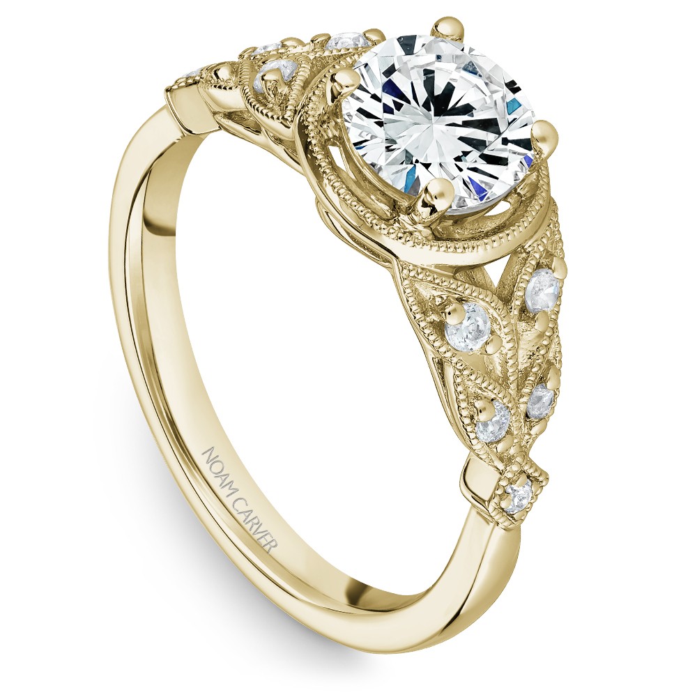 Noam Carver Semi Mount Engagement Ring