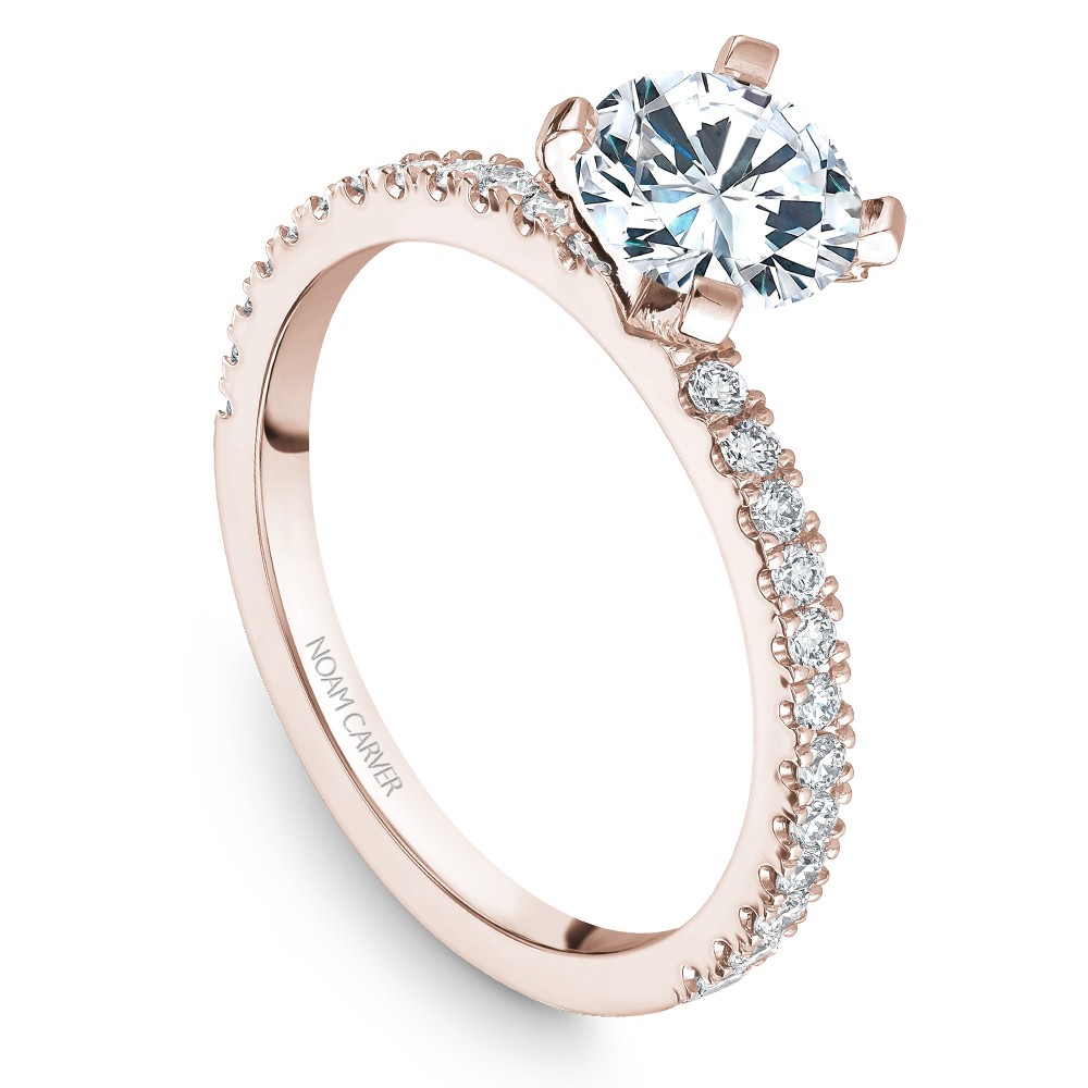 Noam Carver Semi Mount Engagement Ring