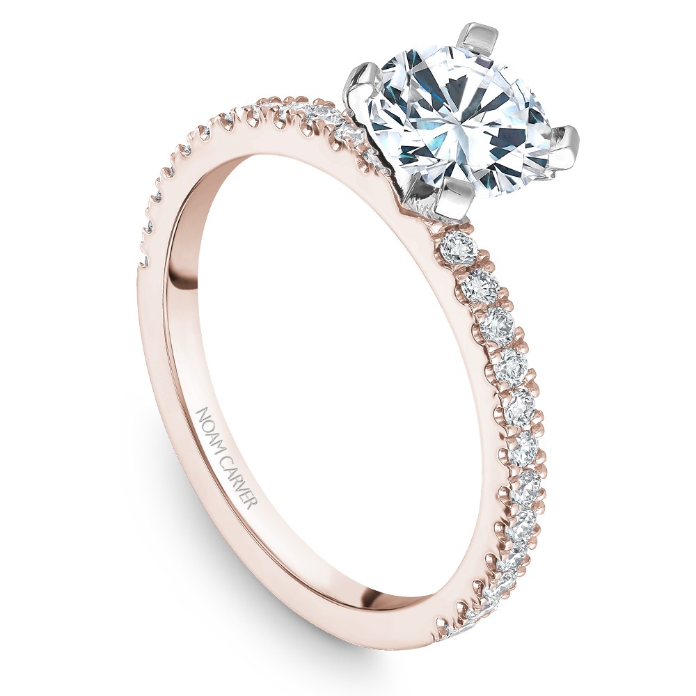 Noam Carver Semi Mount Engagement Ring
