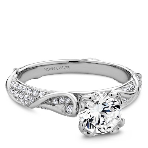 Noam Carver Semi Mount Engagement Ring