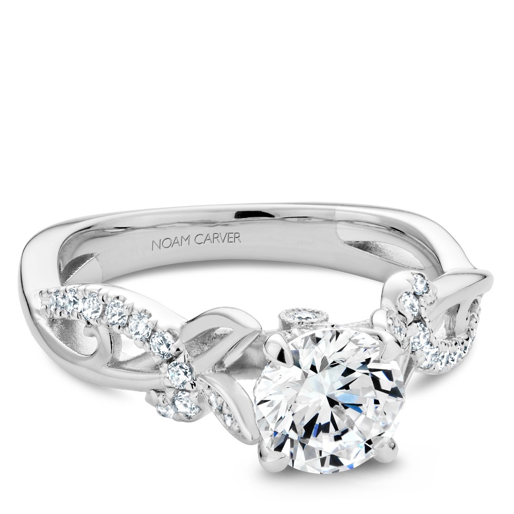 Noam Carver Semi Mount Engagement Ring