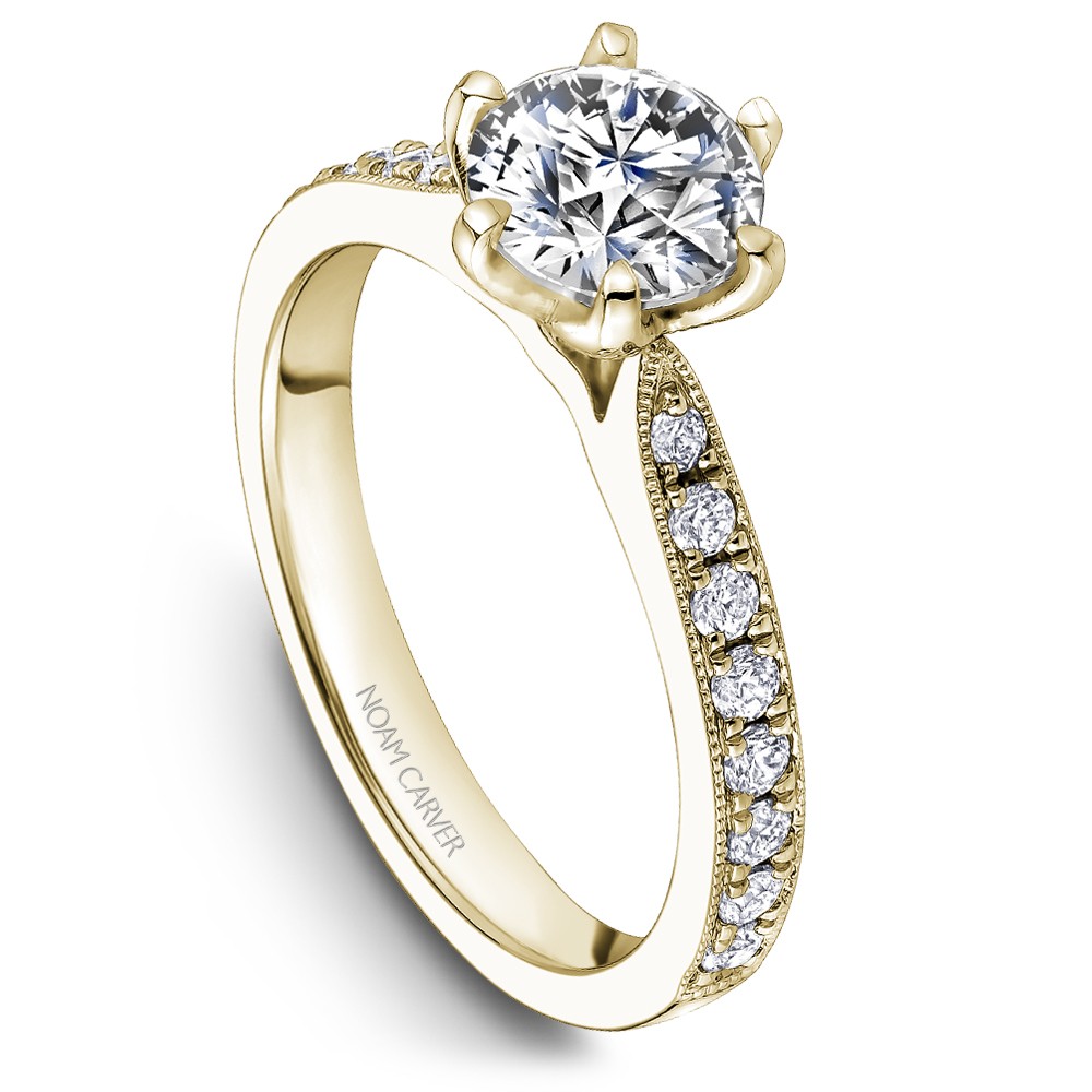 Noam Carver Semi Mount Engagement Ring