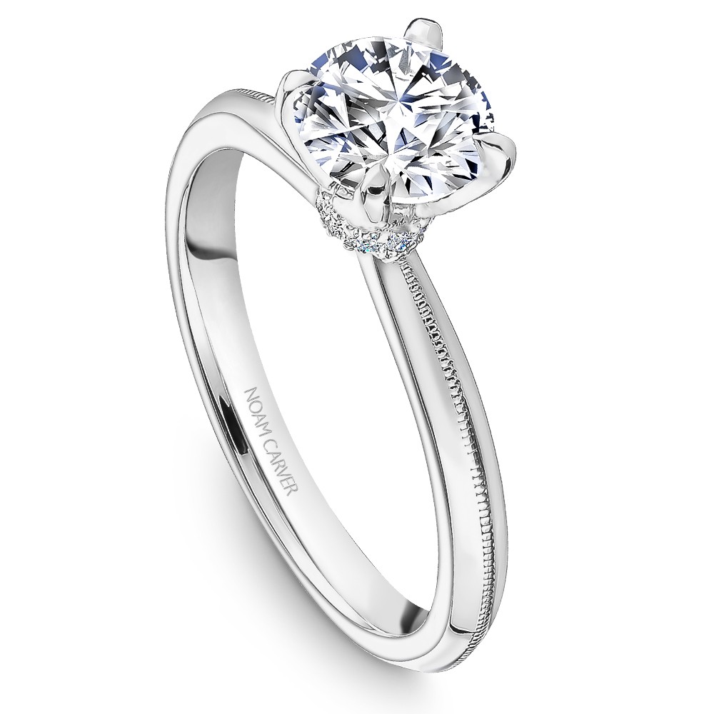 Noam Carver Semi Mount Engagement Ring