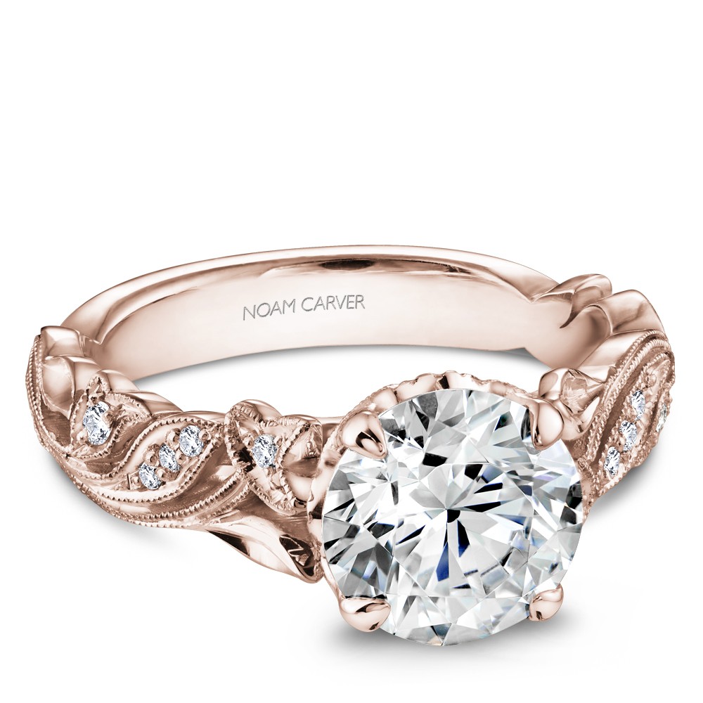 Noam Carver Semi Mount Engagement Ring