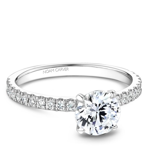 Noam Carver Semi Mount Engagement Ring