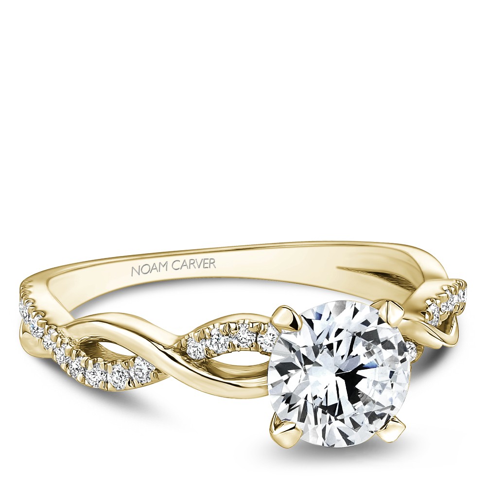 Noam Carver Semi Mount Engagement Ring