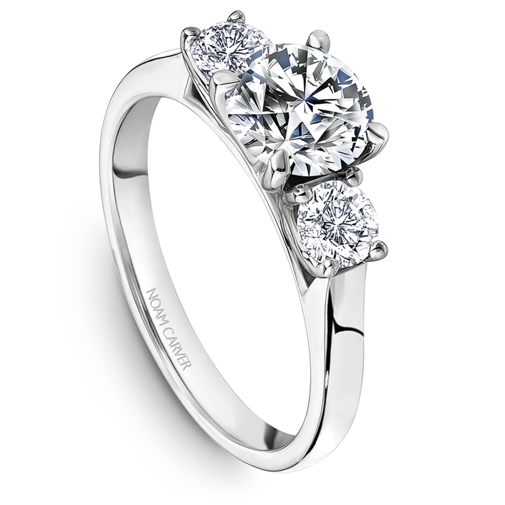 Noam Carver Semi Mount Engagement Ring