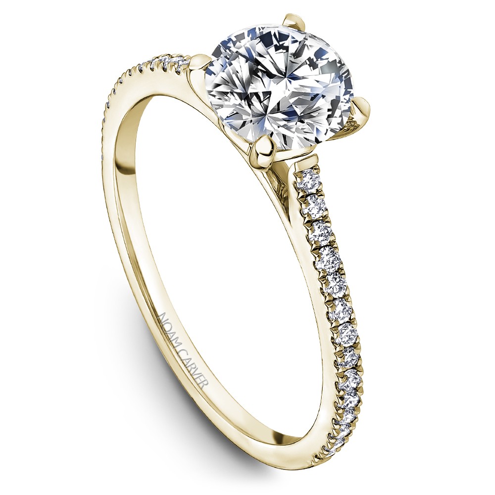 Noam Carver Semi Mount Engagement Ring